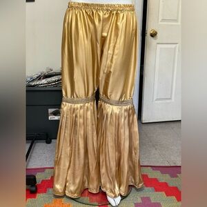 Brand new silk garara / falre/ wide legs pants